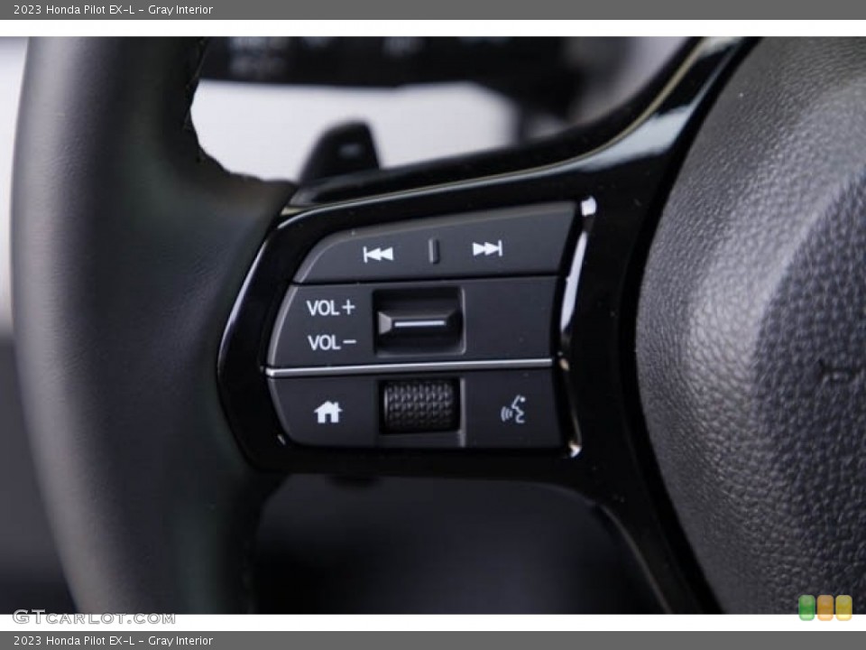 Gray Interior Steering Wheel for the 2023 Honda Pilot EX-L #145589222