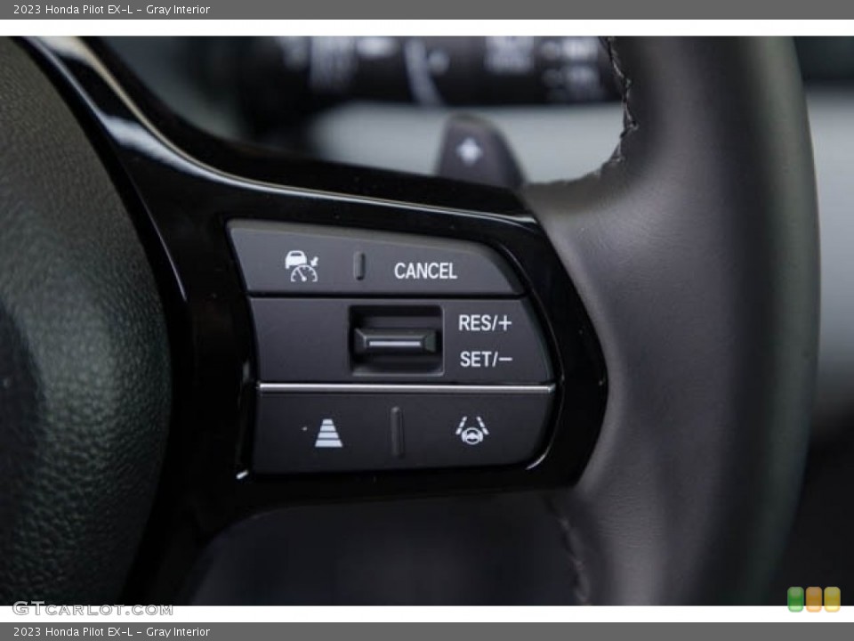 Gray Interior Steering Wheel for the 2023 Honda Pilot EX-L #145589231