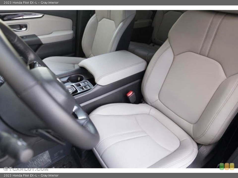 Gray Interior Front Seat for the 2023 Honda Pilot EX-L #145589285