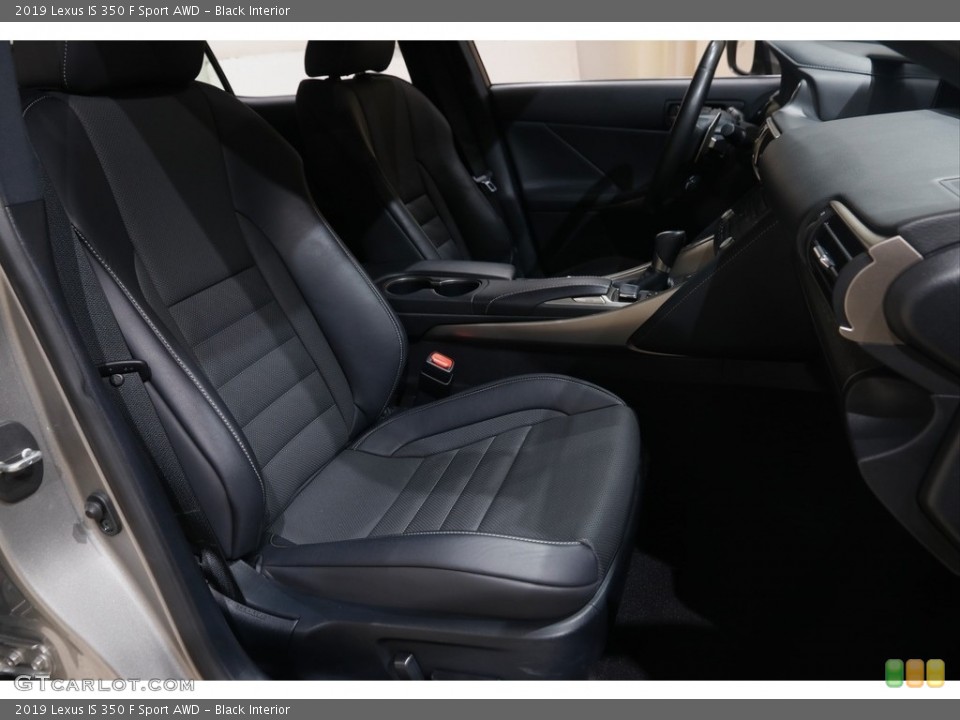 Black 2019 Lexus IS Interiors