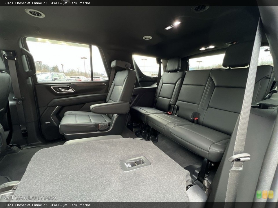 Jet Black Interior Rear Seat for the 2021 Chevrolet Tahoe Z71 4WD #145593207
