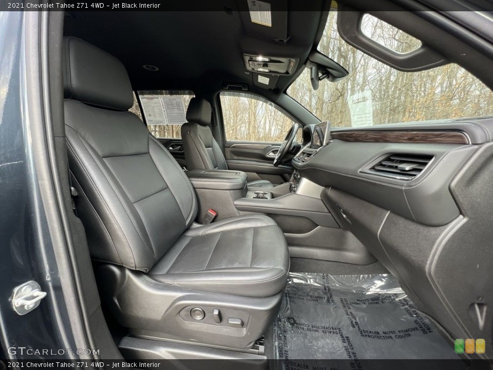 Jet Black 2021 Chevrolet Tahoe Interiors