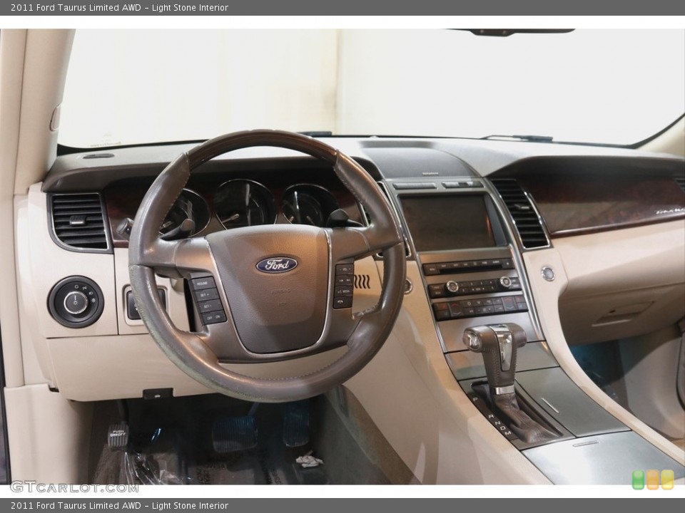 Light Stone Interior Dashboard for the 2011 Ford Taurus Limited AWD #145595301