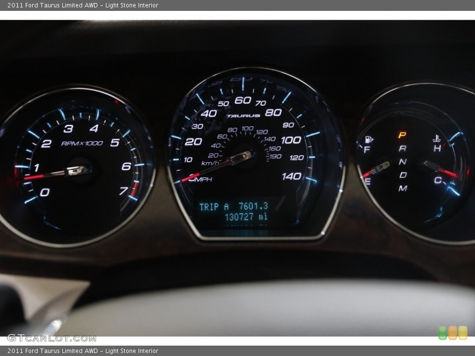 Light Stone Interior Gauges for the 2011 Ford Taurus Limited AWD #145595316
