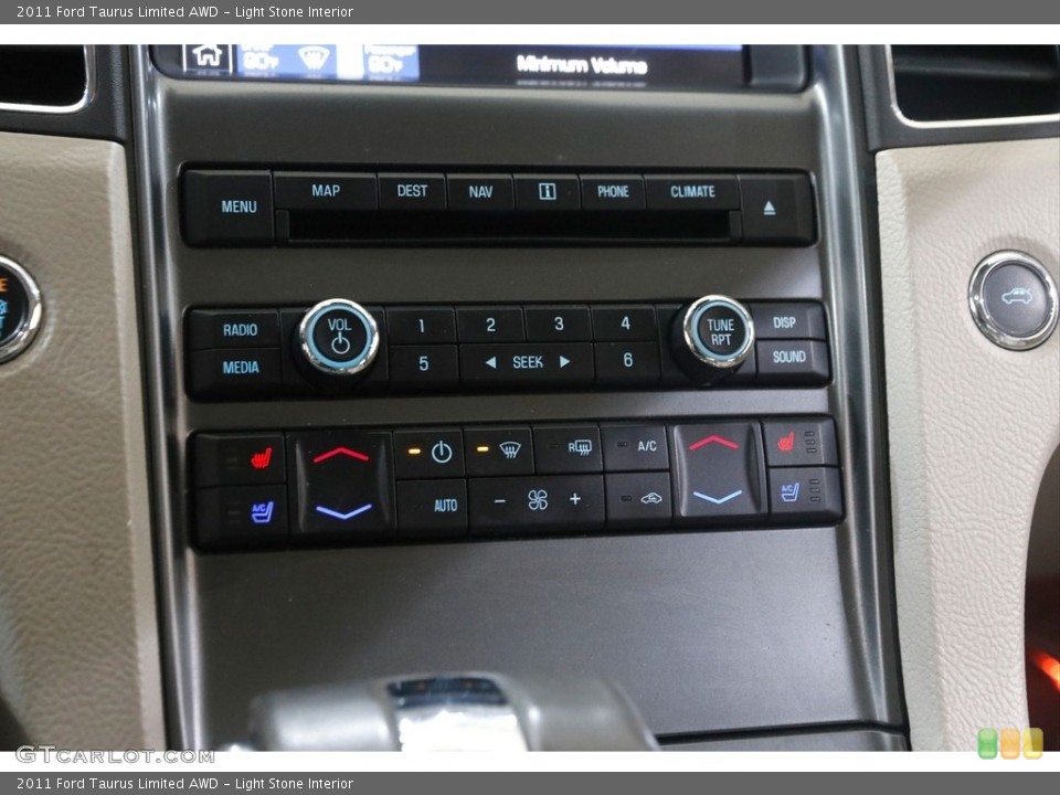 Light Stone Interior Controls for the 2011 Ford Taurus Limited AWD #145595364