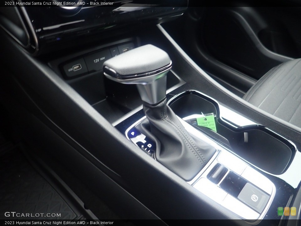 Black Interior Transmission for the 2023 Hyundai Santa Cruz Night Edition AWD #145595631