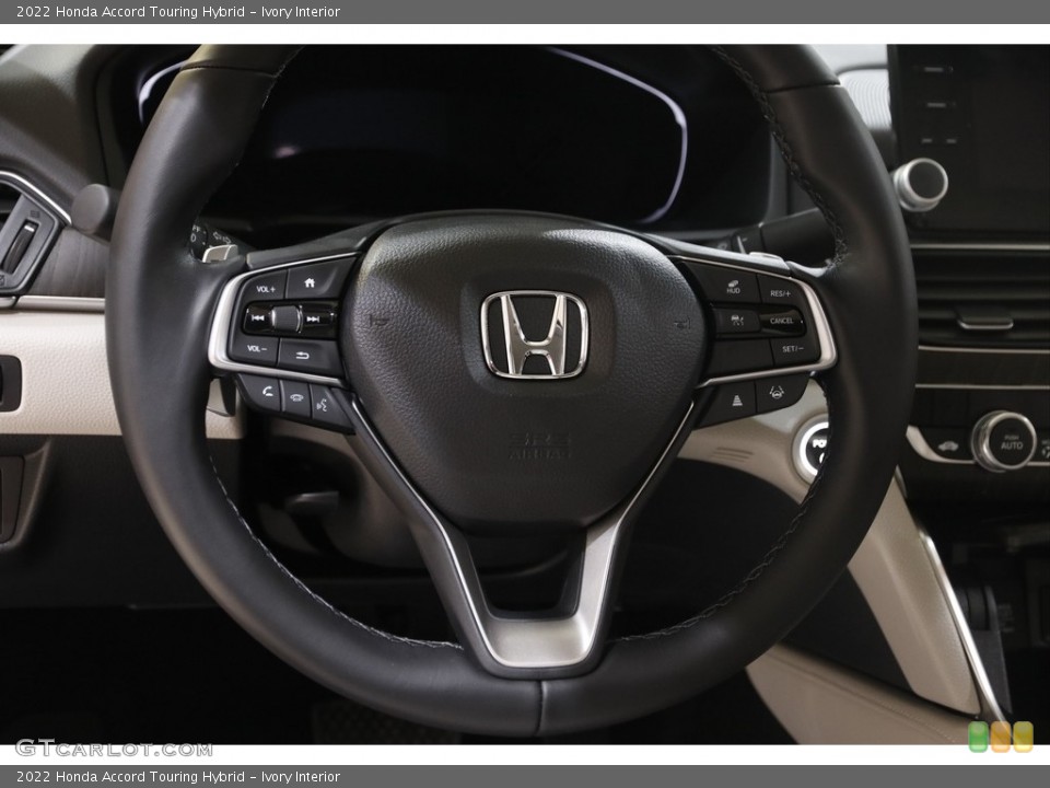 Ivory Interior Steering Wheel for the 2022 Honda Accord Touring Hybrid #145595925