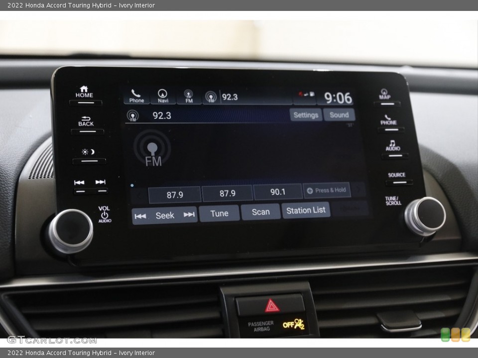 Ivory Interior Controls for the 2022 Honda Accord Touring Hybrid #145595943