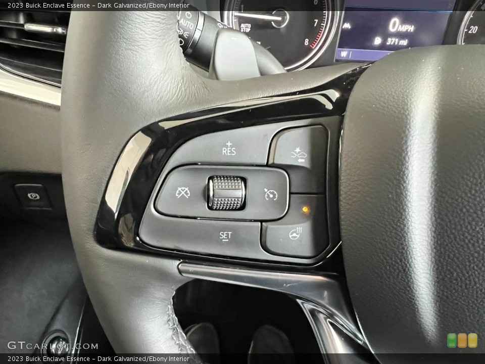 Dark Galvanized/Ebony Interior Steering Wheel for the 2023 Buick Enclave Essence #145596695