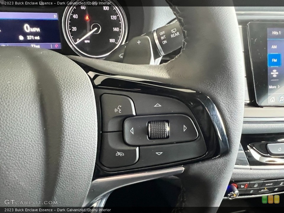 Dark Galvanized/Ebony Interior Steering Wheel for the 2023 Buick Enclave Essence #145596725