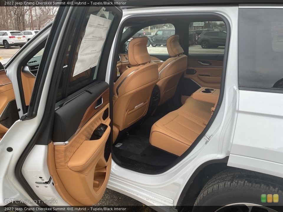 Tupelo/Black Interior Rear Seat for the 2022 Jeep Grand Cherokee Summit 4XE Hybrid #145598027