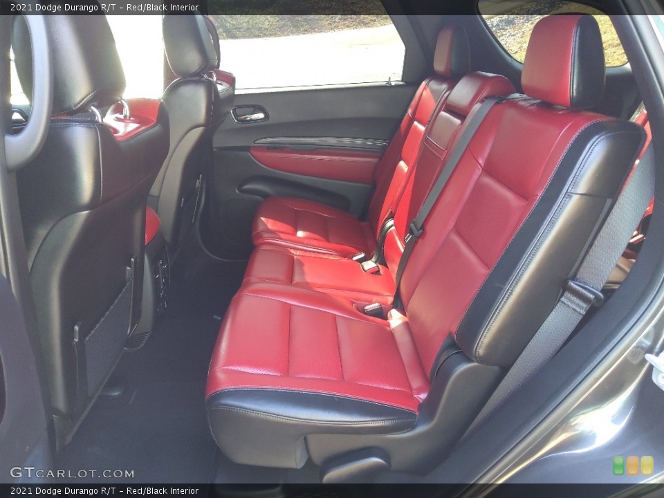 Red/Black Interior Rear Seat for the 2021 Dodge Durango R/T #145598210