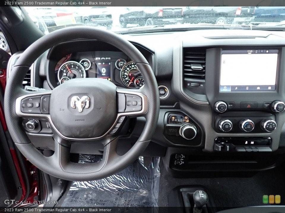 Black Interior Dashboard for the 2023 Ram 2500 Tradesman Regular Cab 4x4 #145598573