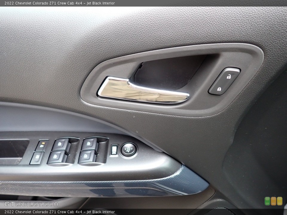 Jet Black Interior Door Panel for the 2022 Chevrolet Colorado Z71 Crew Cab 4x4 #145599431