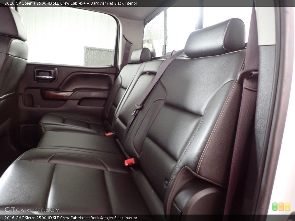 Dark Ash/Jet Black Interior Rear Seat for the 2016 GMC Sierra 2500HD SLE Crew Cab 4x4 #145599629