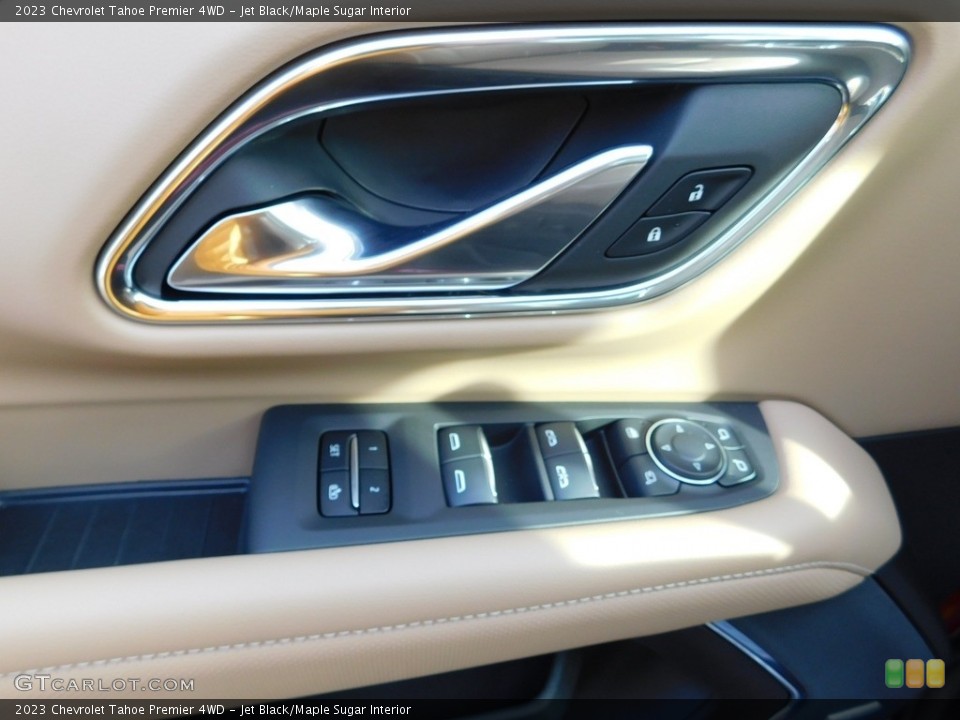 Jet Black/Maple Sugar Interior Door Panel for the 2023 Chevrolet Tahoe Premier 4WD #145599827
