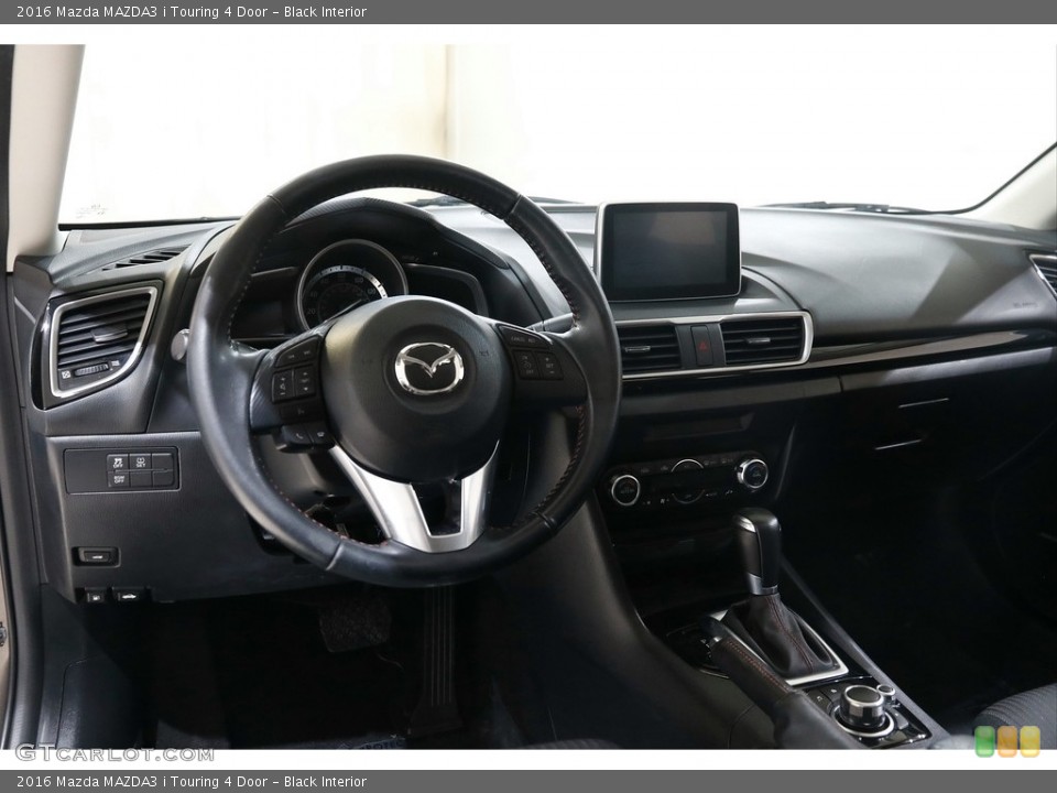 Black Interior Dashboard for the 2016 Mazda MAZDA3 i Touring 4 Door #145600133