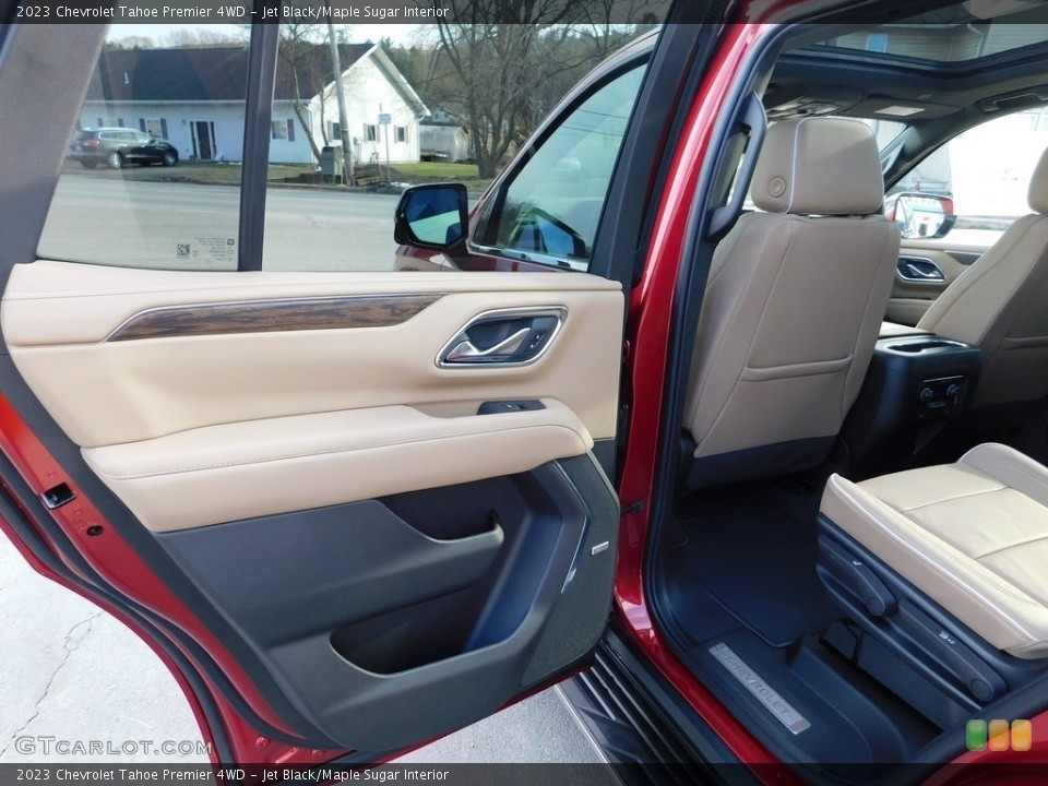 Jet Black/Maple Sugar Interior Door Panel for the 2023 Chevrolet Tahoe Premier 4WD #145600388