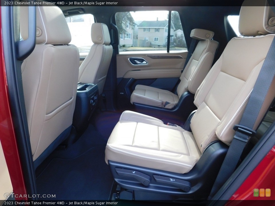 Jet Black/Maple Sugar Interior Rear Seat for the 2023 Chevrolet Tahoe Premier 4WD #145600406