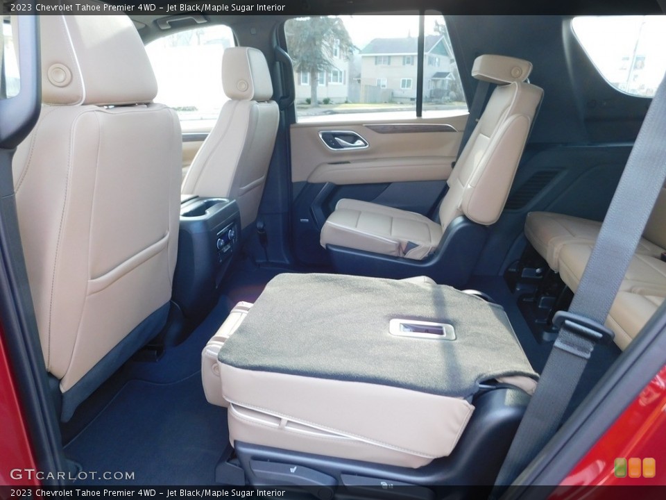 Jet Black/Maple Sugar Interior Rear Seat for the 2023 Chevrolet Tahoe Premier 4WD #145600436
