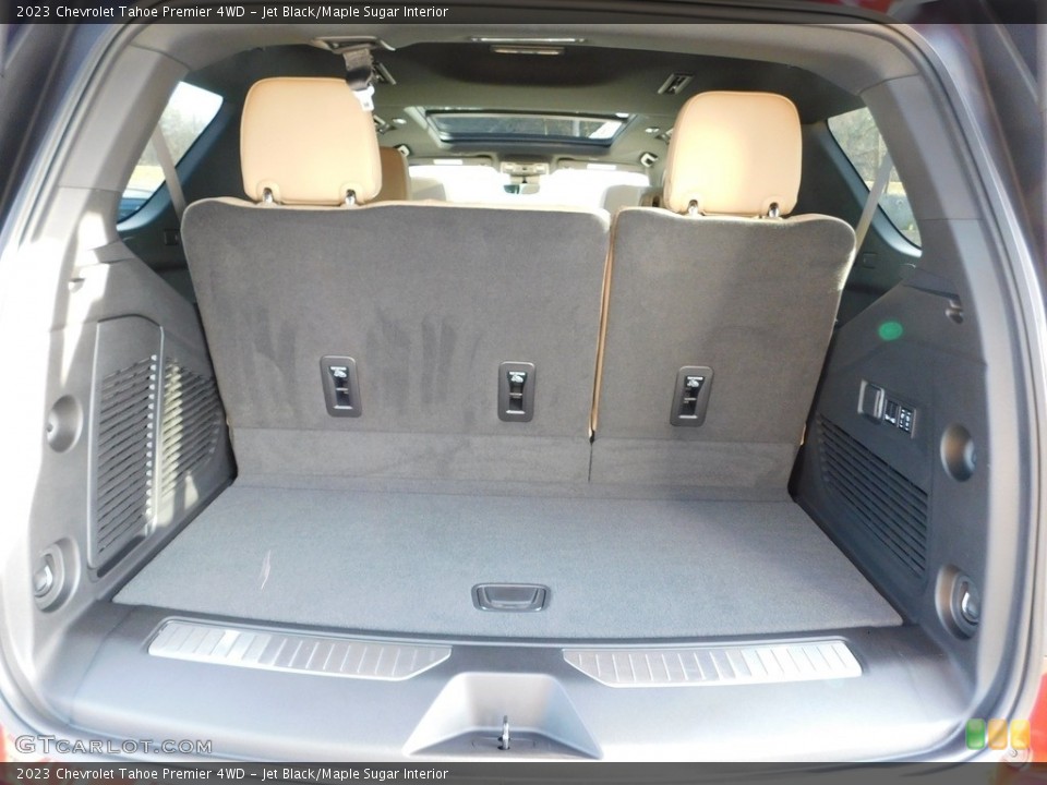 Jet Black/Maple Sugar Interior Trunk for the 2023 Chevrolet Tahoe Premier 4WD #145600496