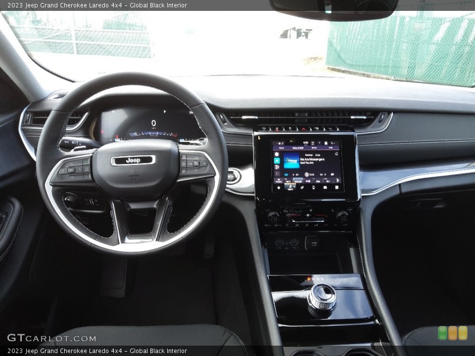 Global Black Interior Dashboard for the 2023 Jeep Grand Cherokee Laredo 4x4 #145600796
