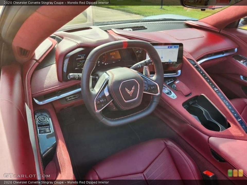 Morello Red Dipped Interior Photo for the 2020 Chevrolet Corvette Stingray Coupe #145602371