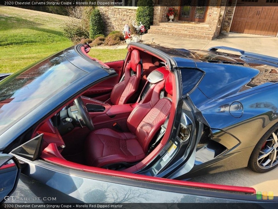 Morello Red Dipped 2020 Chevrolet Corvette Interiors