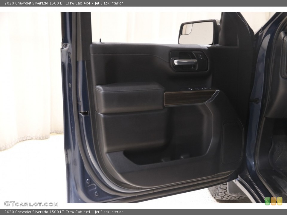 Jet Black Interior Door Panel for the 2020 Chevrolet Silverado 1500 LT Crew Cab 4x4 #145604640