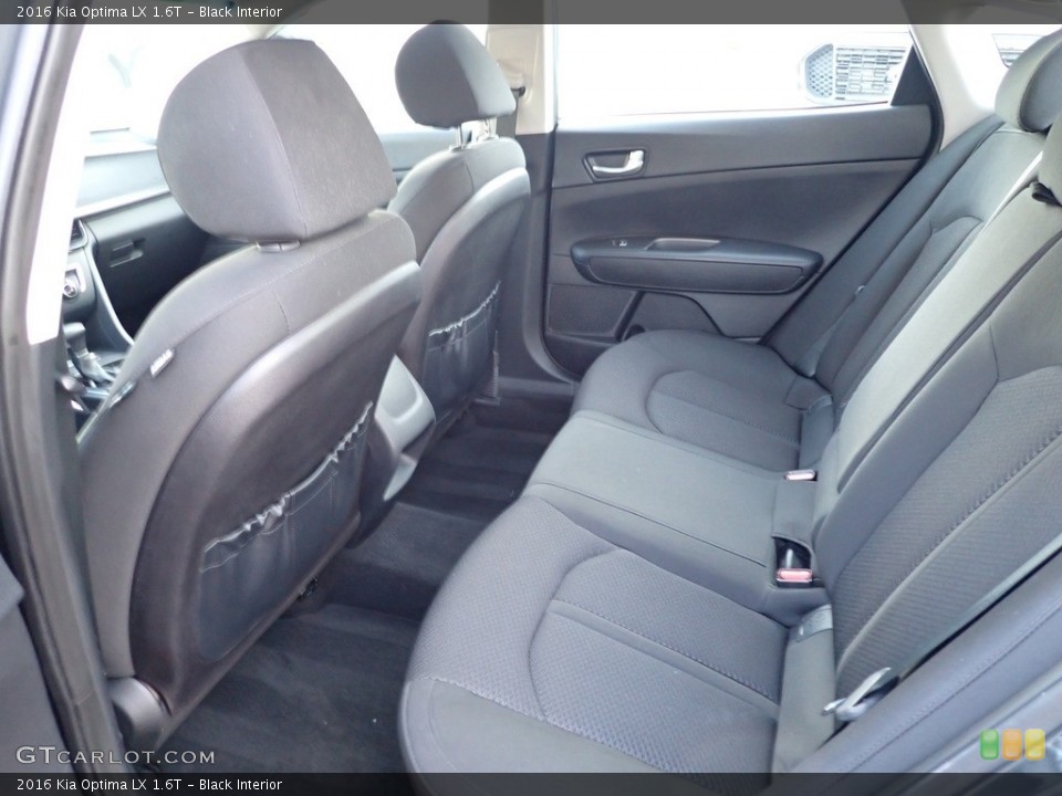 Black Interior Rear Seat for the 2016 Kia Optima LX 1.6T #145605486