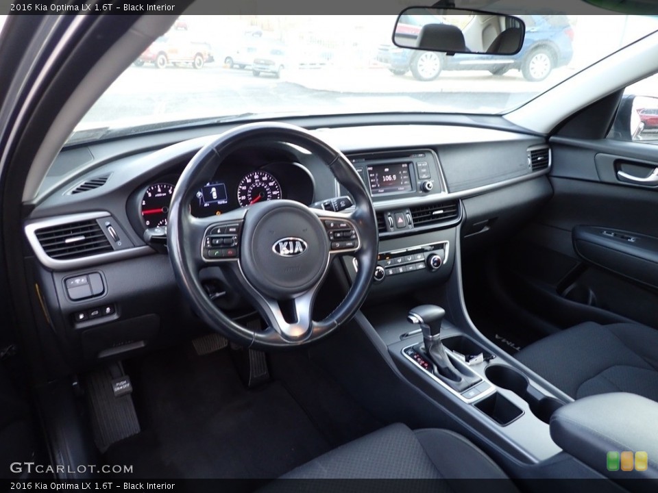 Black Interior Dashboard for the 2016 Kia Optima LX 1.6T #145605504