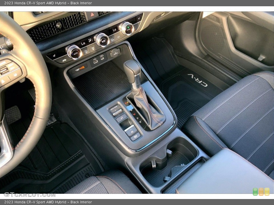 Black Interior Transmission for the 2023 Honda CR-V Sport AWD Hybrid #145605765