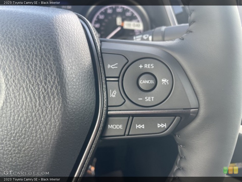 Black Interior Steering Wheel for the 2023 Toyota Camry SE #145605846