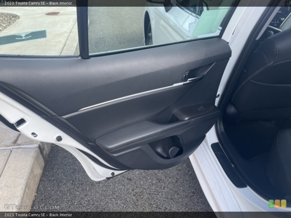 Black Interior Door Panel for the 2023 Toyota Camry SE #145605943