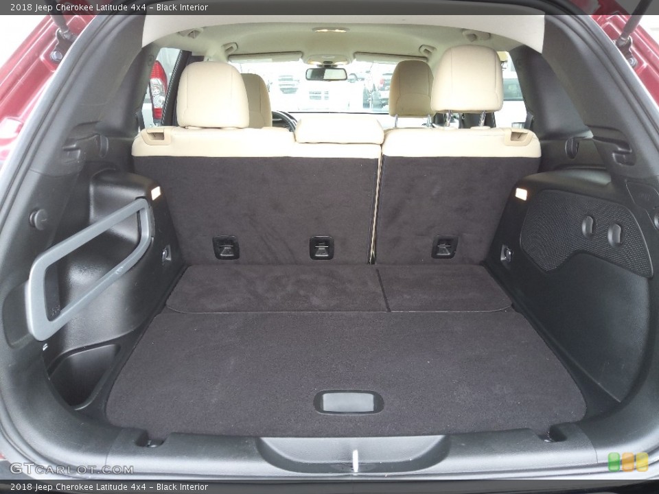 Black Interior Trunk for the 2018 Jeep Cherokee Latitude 4x4 #145606413