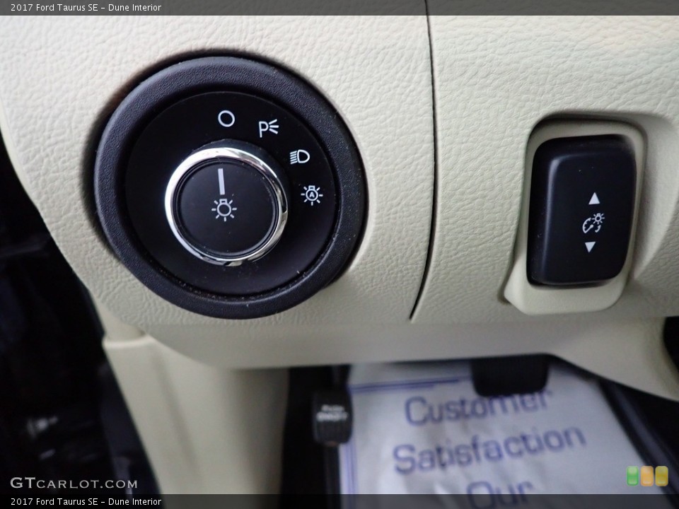 Dune Interior Controls for the 2017 Ford Taurus SE #145606955