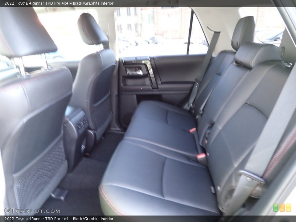 Black/Graphite Interior Rear Seat for the 2022 Toyota 4Runner TRD Pro 4x4 #145607181