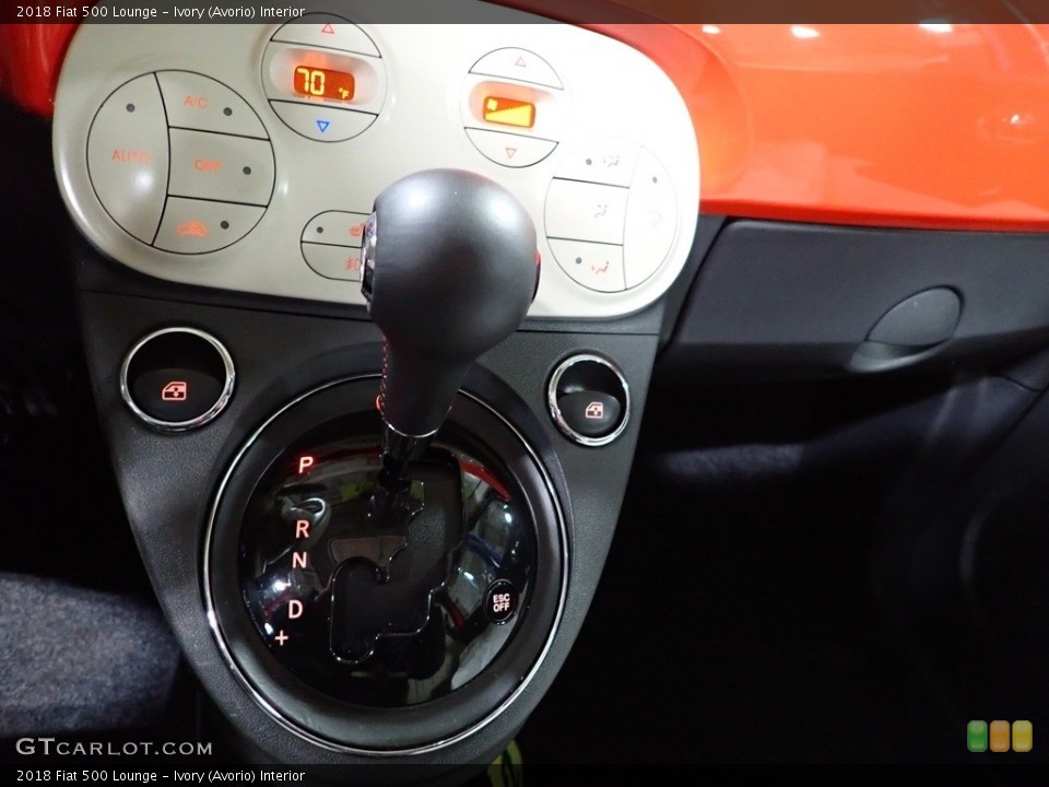 Ivory (Avorio) Interior Transmission for the 2018 Fiat 500 Lounge #145607805