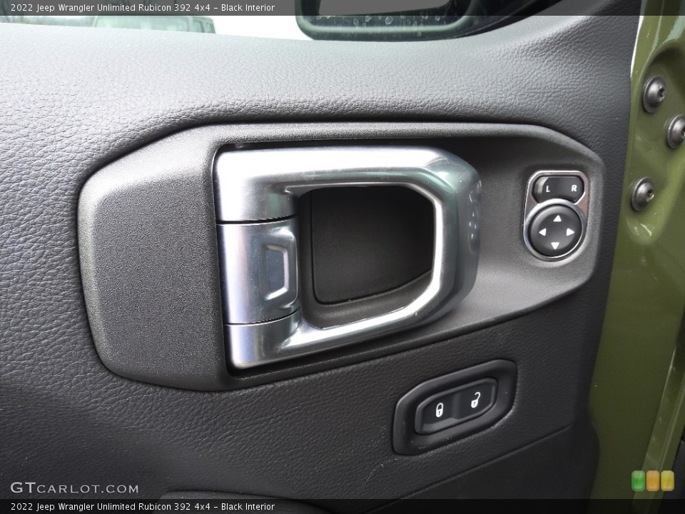 Black Interior Door Panel for the 2022 Jeep Wrangler Unlimited Rubicon 392 4x4 #145607973
