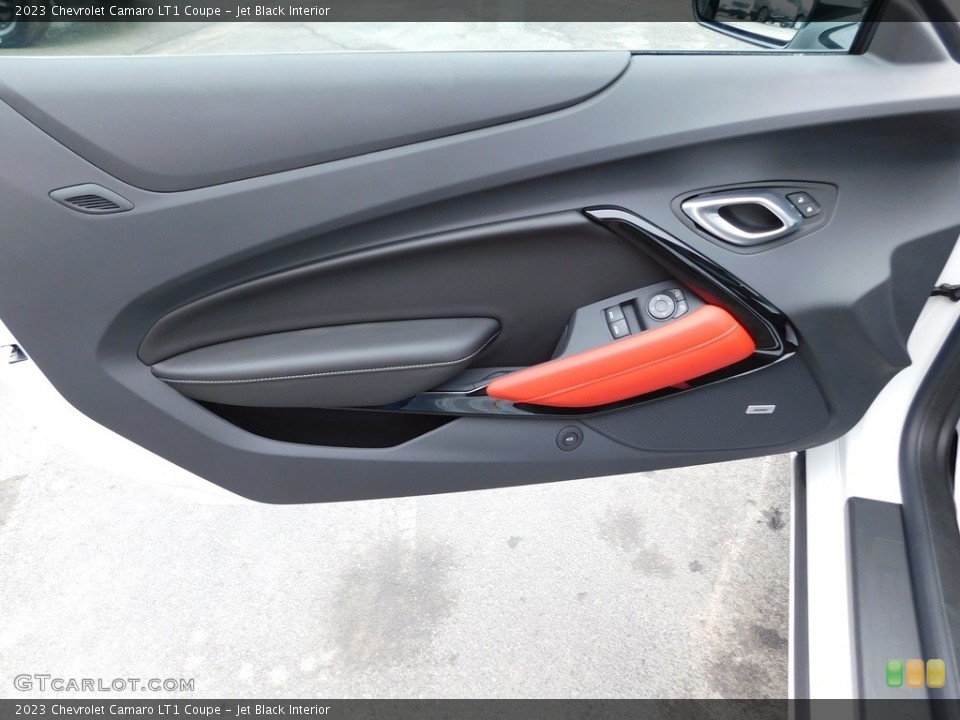 Jet Black Interior Door Panel for the 2023 Chevrolet Camaro LT1 Coupe #145609749