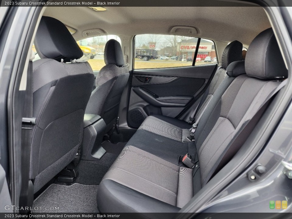 Black Interior Rear Seat for the 2023 Subaru Crosstrek  #145610811