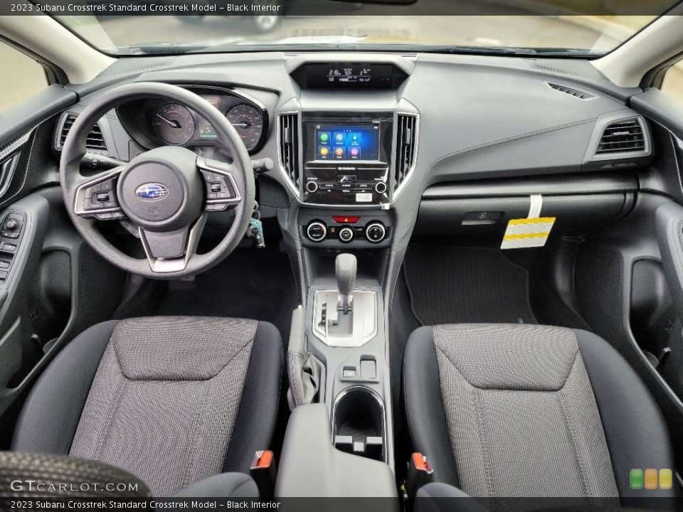 Black Interior Front Seat for the 2023 Subaru Crosstrek  #145610856