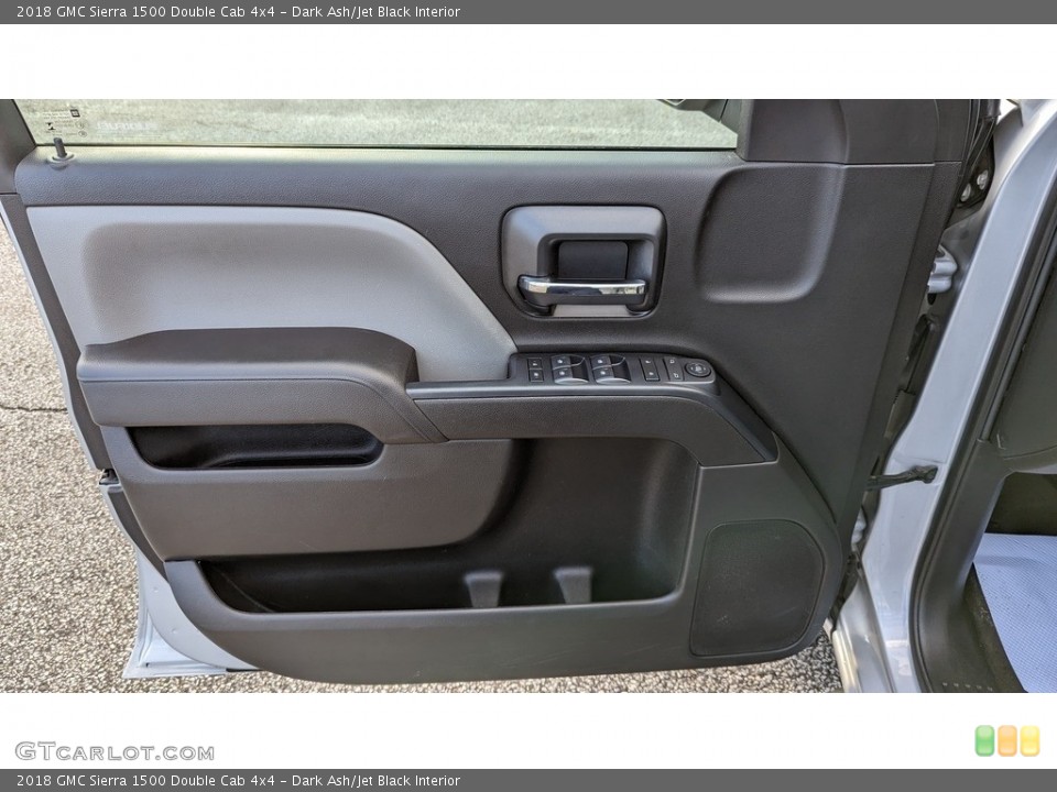 Dark Ash/Jet Black Interior Door Panel for the 2018 GMC Sierra 1500 Double Cab 4x4 #145610868