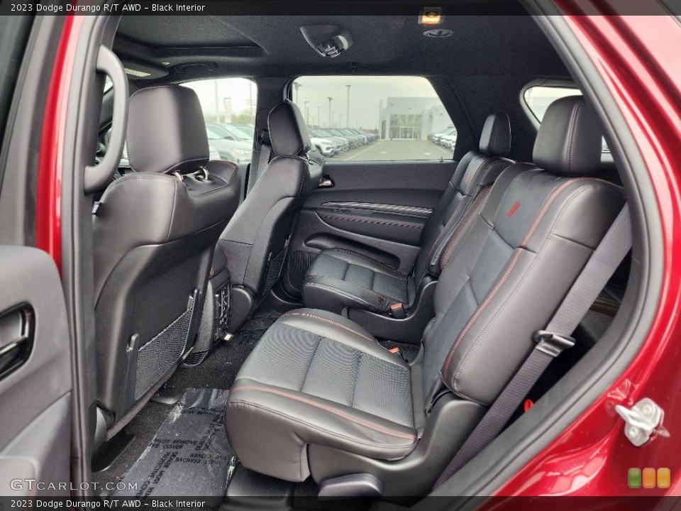 Black Interior Rear Seat for the 2023 Dodge Durango R/T AWD #145612518