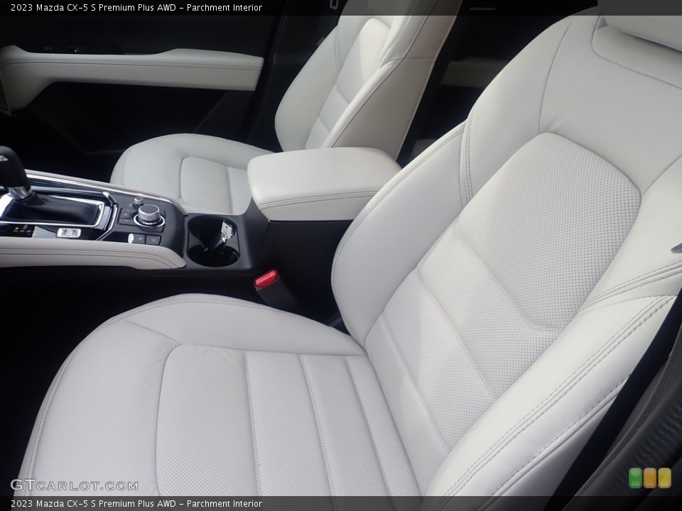 Parchment Interior Front Seat for the 2023 Mazda CX-5 S Premium Plus AWD #145614876