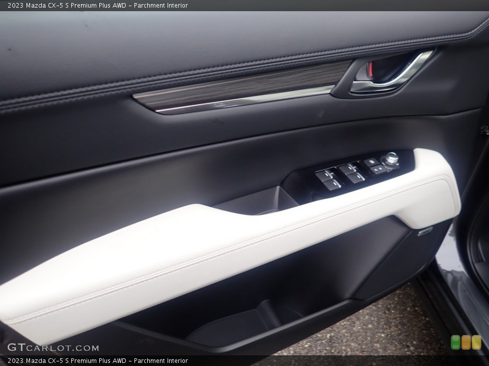 Parchment Interior Door Panel for the 2023 Mazda CX-5 S Premium Plus AWD #145614912