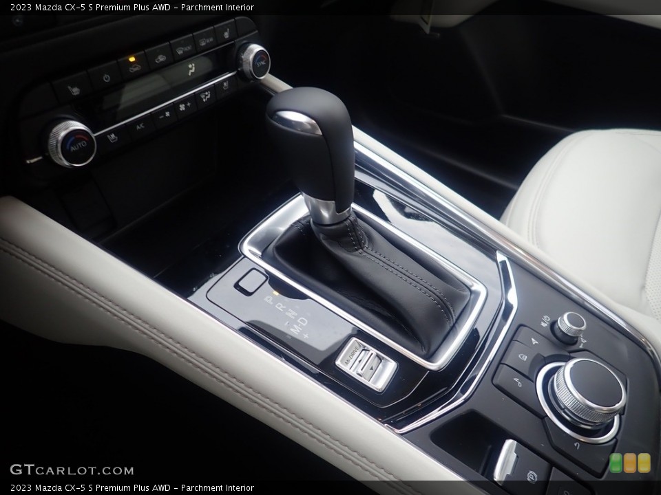 Parchment Interior Transmission for the 2023 Mazda CX-5 S Premium Plus AWD #145614933