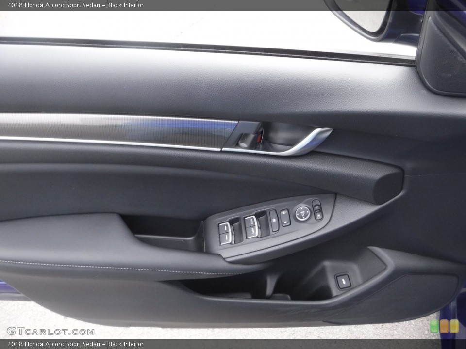 Black Interior Door Panel for the 2018 Honda Accord Sport Sedan #145614960