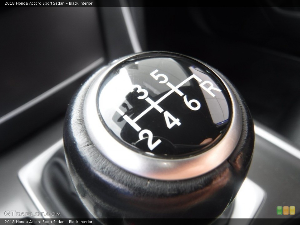 Black Interior Transmission for the 2018 Honda Accord Sport Sedan #145615008