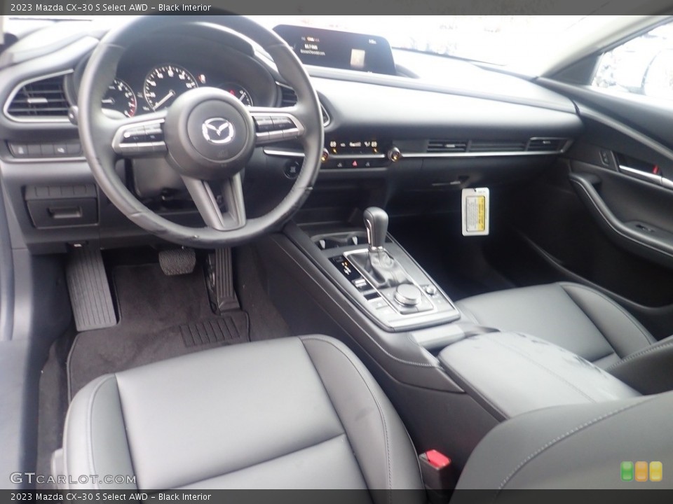 Black Interior Photo for the 2023 Mazda CX-30 S Select AWD #145615119
